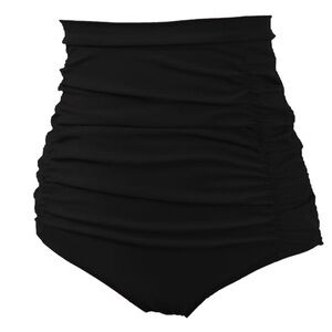 COCOPEAR Ruched‎ High Waisted Bikini Bottom